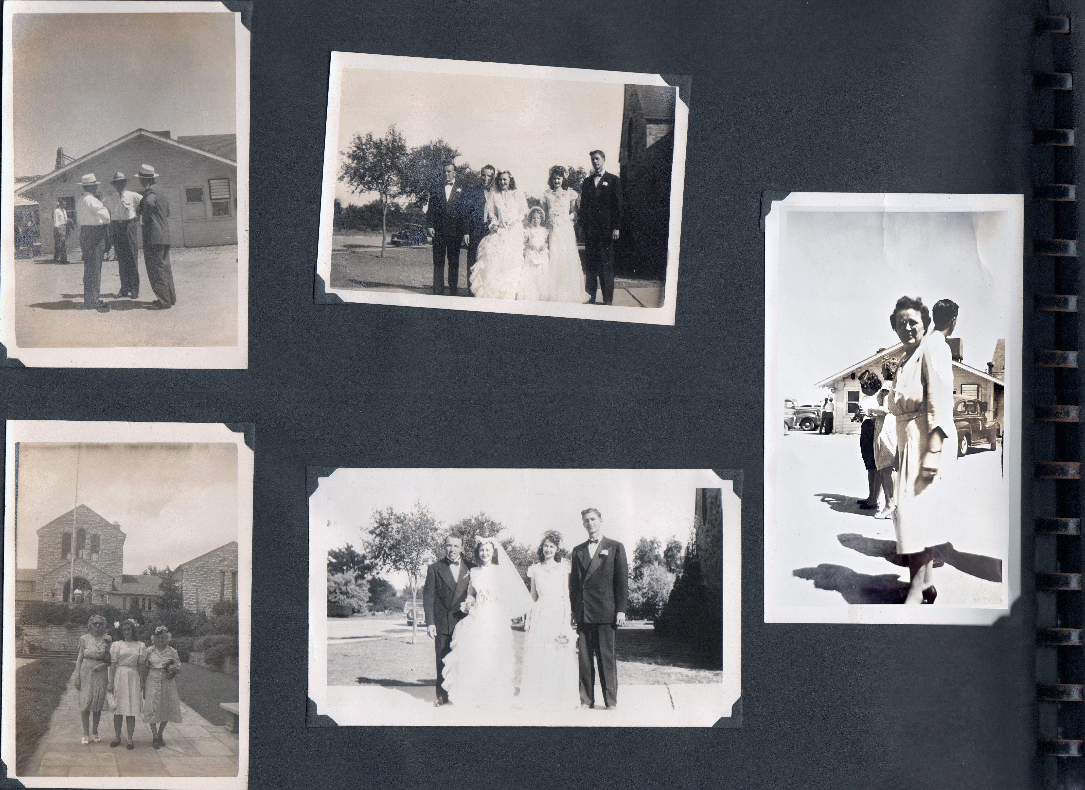 (Russ Roberts and Joyce wedding). Edna in Texas.