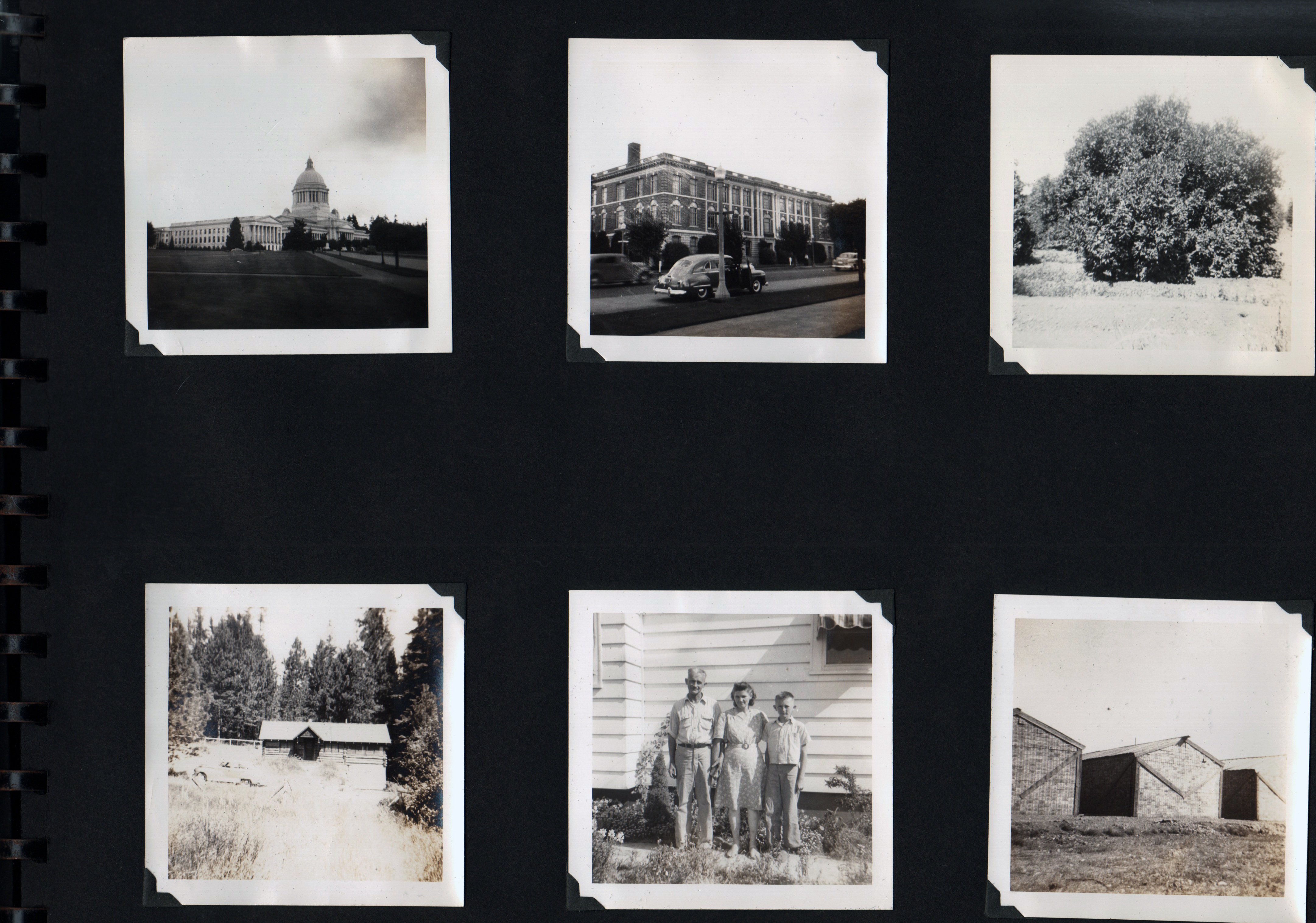 (state capitol? 3 unidentified people)