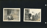 Rev Verne Knauss and family at house.