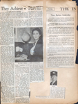 newspaper clipping - Mrs Alvin Johnson - They Achieve +. newspaper clipping - Your Ration Calendar. newspaper clipping - Otto Frank appointed warrant officer.
