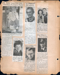 newspaper clipping - milk ration starts. newspaper clipping - Mr and Mrs Wesley Russell. newspaper clipping - William Webb in India - Shortridge. newspaper clipping - Hannah Miller WAAC Daytona. newspaper clipping Ella McKenzie obit. - newspaper clipping - Dr Mason B Light obit. 