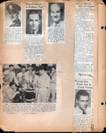 newspaper clipping - Richard Wilkerson promoted. newspaper clipping - William Thompson promoted. newspaper clipping - Donald Glascoff joins Post 312. newspaper clipping - Kenneth Biddinger dies. newspaper clipping - dog - Edward Newby. newspaper clipping - William Tidwell named to Embassy. 