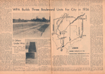 Indianapolis Star - Boys' and Girls' Page - WPA boulevards 1936