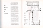 Broad Ripple Methodist Church - Into Our Second Century booklet - Jun 1954 - floor plan