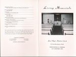 Broad Ripple Methodist Church - Living Memorials pricing - Otho Blackburn