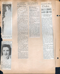 newspaper clippings - Adele Lobraico weds Lowe. 