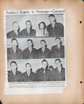 newspaper clipping - 40 members of General hospital to Camp Bowie