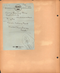 note by Glen Dec 21 1943 - Christmas - Migs harness?