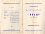 1944 Senior Class of Broad Ripple High School presents Tish program