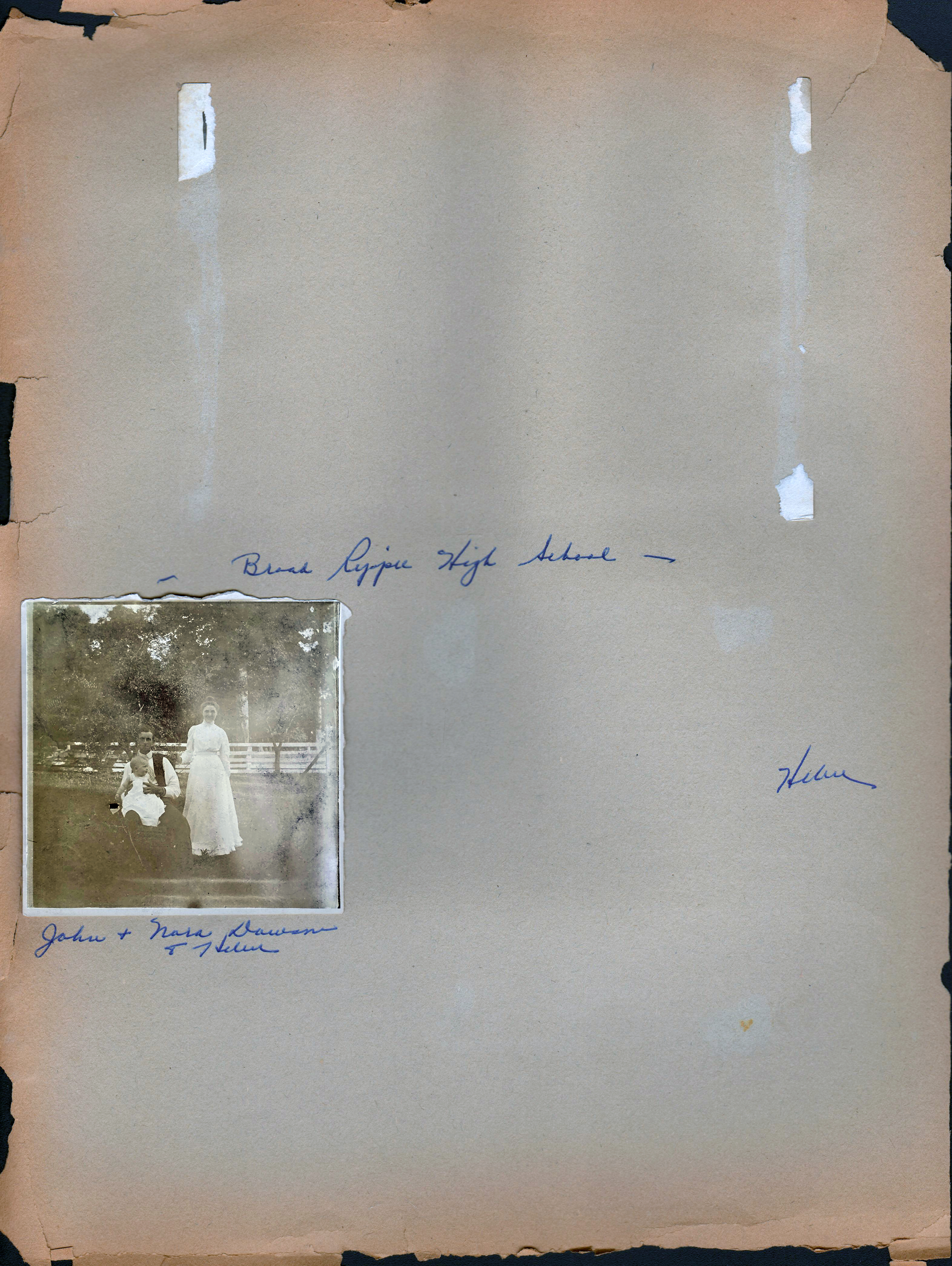 John + Nora Dawson + Helen (1901?)