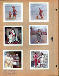 Hollywood Beach, Florida - ocean - Alan, Rosemary, John. 6122 Christmas alan on rocking horse by fireplace. Susan girl scout uniform in driveway. Edith Bodenhamer, Blanche Smith, Ruth Alice Booth, Helen Hague - Aug 63. Alan, Rosemary, Susan at Neptune.