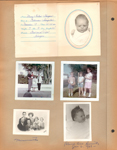 Mary Helen Hague birth announcement. 1962 - Alan, Rosemary, Susan at Neptune. portrait - Messersmiths. Baby picture Patricia Ann Barnett Jan 6 1963. 7715 Ed, Karen, Susan baseball.
