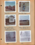 Brown County. 1963 - Mary Sheets Hupp (not in FTM) at 8815 garage. Helen at home of Bug Grandma Harbin - Birmingham, Alabama. Glens home 2415 Glenhill Drive - Driftwood Hills. Snow at farm.
