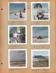  Ft Myers, Florida. 1964 - Glen, Mary, Ed, Karen. Russ cleaning beach on tractor. Shrimp boats. Packing Co - shrimp.