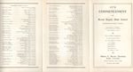 1970 Broad Ripple High School commencement program