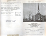 Union Chapel United Methodist Church - mid-week reminder - May 11, 1971