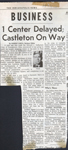 newspaper clipping - DeBartolo Castle Square project 1971