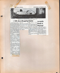 newspaper clipping - 1972 - 100-Acre Shopping Center is Planned - Keystone at the Crossing