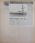 newspaper clipping - Hackney's 60th. newspaper clipping - East Washington Laughner's open