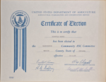 USDA Certificate of Election - Girstle - typed
