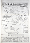 M&M Clarksville Pioneer Village Gazette - North Webster - map