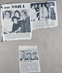 newspaper clipping - Hinshaws home from Germany. newspaper clipping - NAFI new Captain.