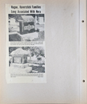 newspaper clipping - Union Chapel - Hague Haverstick Families