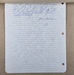 letter to grandmother from Ed