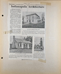 newspaper clipping - Indpls architecture - 7607 Allisonville