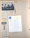 newspaper clipping - Hang Stockings - Edna Roberts. newspaper clipping - Ogle_Tucker Named. 