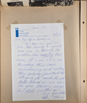 1976 letter to grandparents from Mary