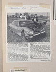 newspaper clipping - car wreck West Liberty - Clarellen's daughter