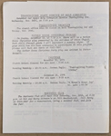 Union Chapel United Methodist Church bulletin