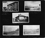 Pacific Beach, Wash. Breakfast over, Nora Dawson, Aunt Midget Ringer / Jess Ringer's home 1926 / Uncle's home in Seattle / The beach - pacific / Where Joe Creek empties in the Pacific / Scene from front door uncle Jess' home. 
