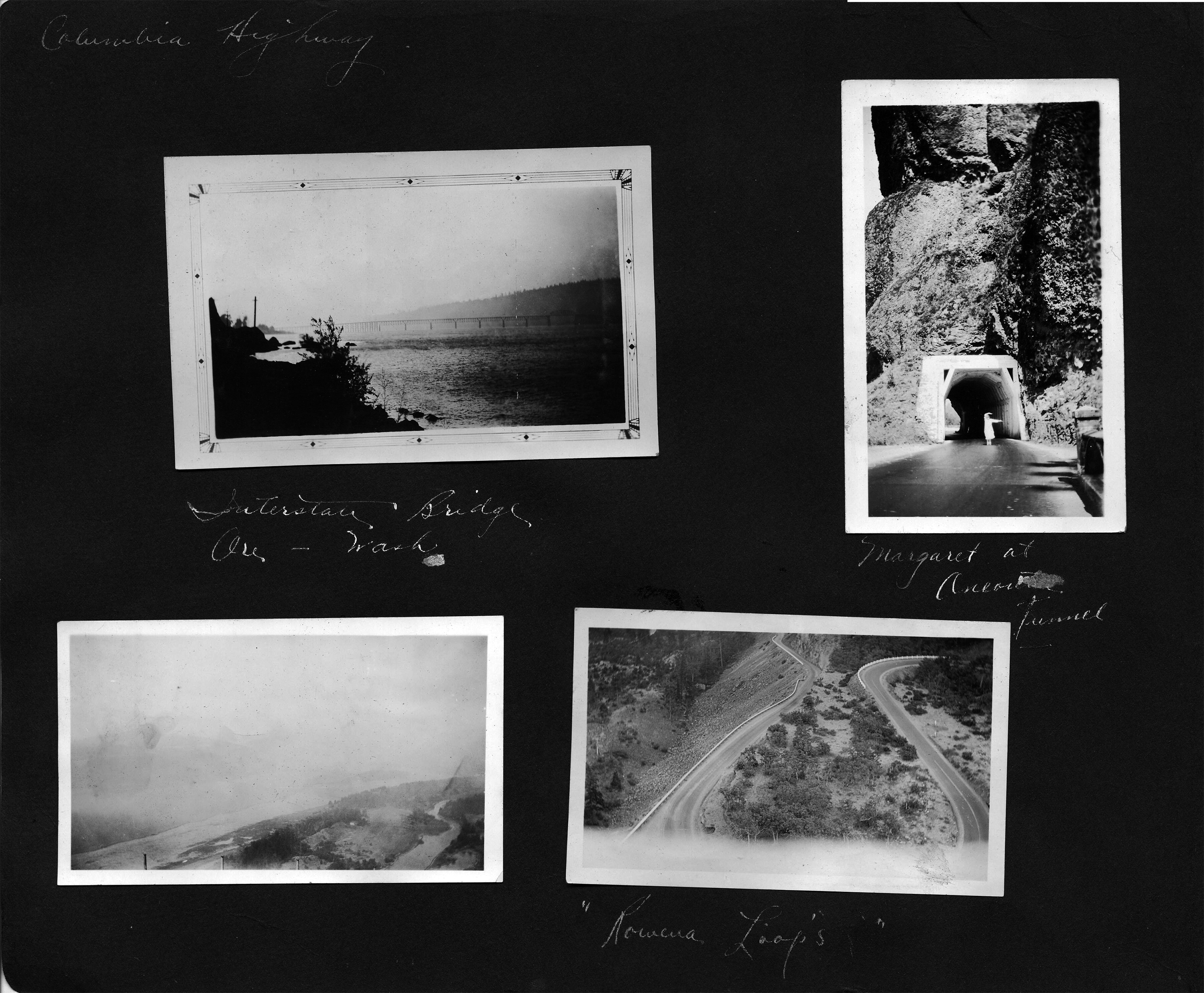Columbia Highway / Interstate Bridge Ore - Wash / Margaret at Oneonta Tunnel / Rowena Loops