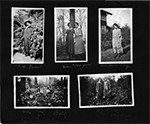 Pearl Eller / Helen + Margaret / Margaret Frey / Helen, Pearl, Ethyl + Sweet William / Helen + Ike (?) Ethyl Ringer - Moon