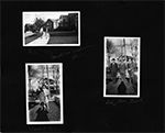 Helen + Edna - Frank in Masonic Home / Dad, Glen, Girstle / Clarellen + Helen (House lower left is 6167 Guilford)