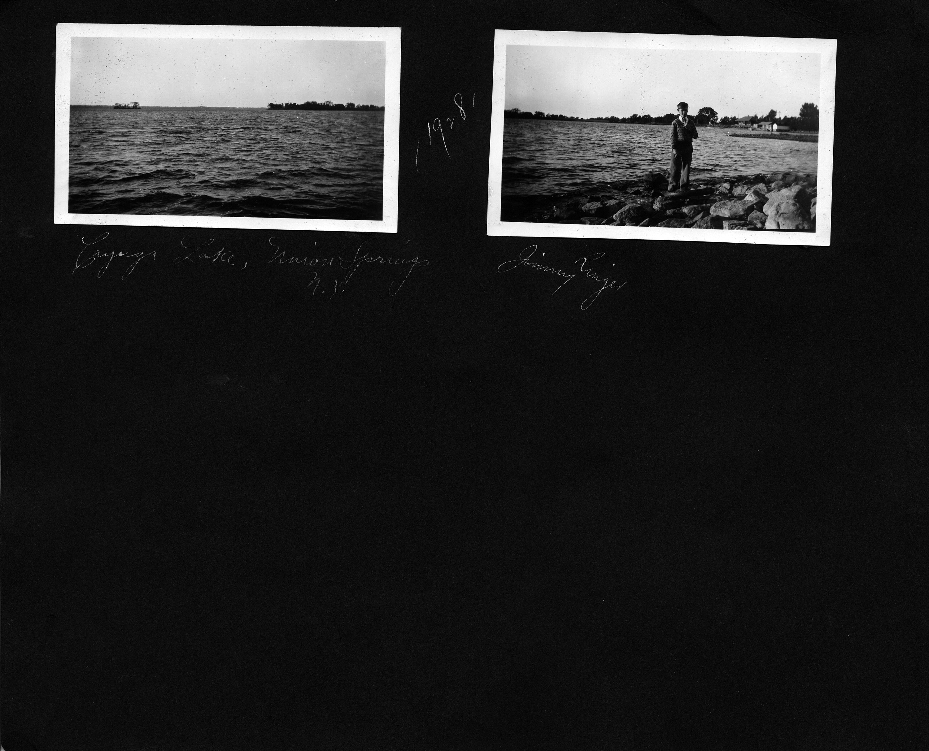 1928 / Cayuga Lake, Union Springs, N.Y. / Jimmy Ringer