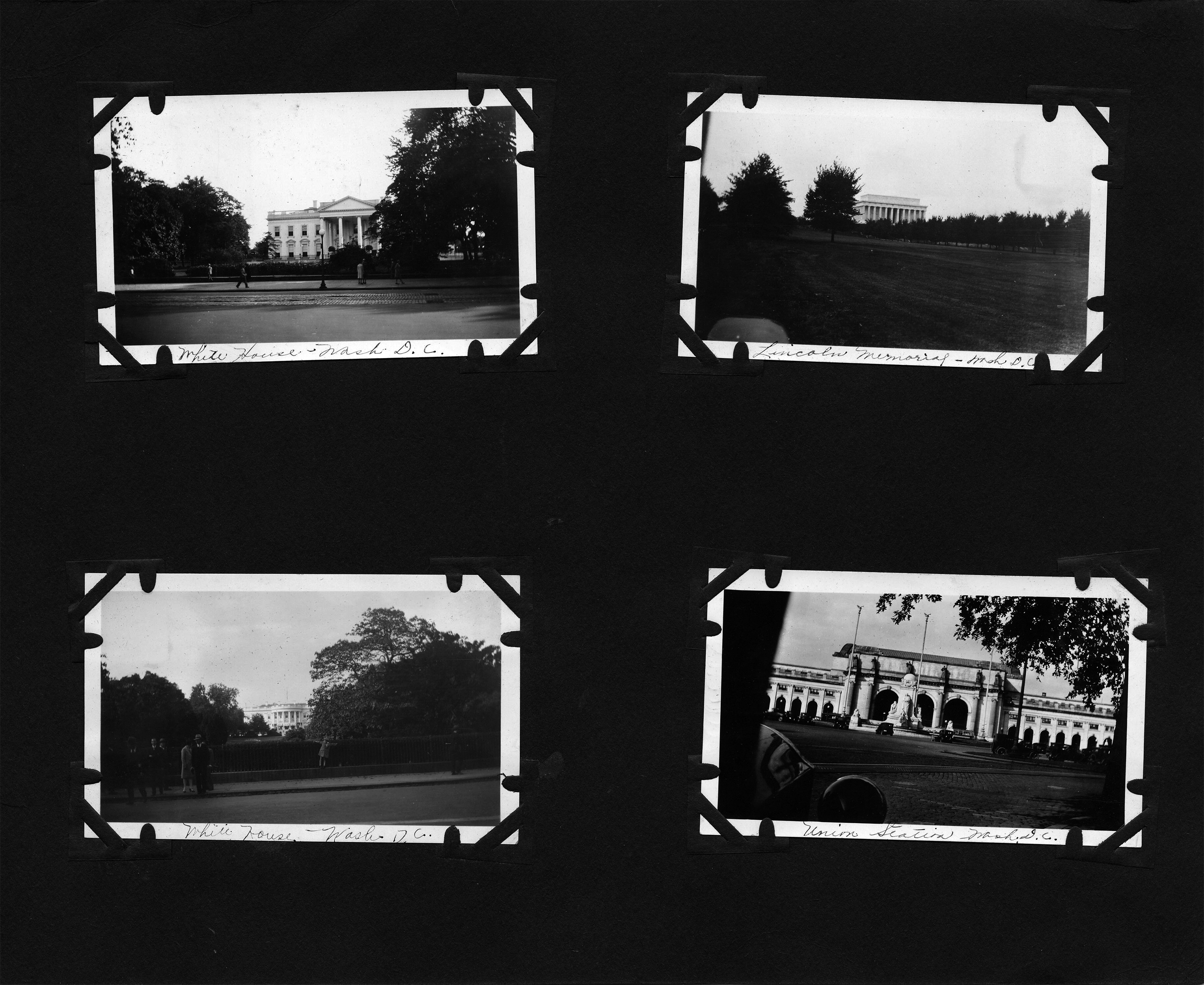 White House - Wash. D.C. / Lincoln Memorial - Wash. D.C. / White House - Wash. D.C. / Union Station - Wash. D.C.