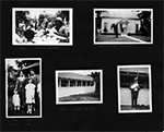 John - Fisher Reunion / Glen's home - Urbana, O. / John - Cac - Edith - Enda / Glen's rabbit house / Glen