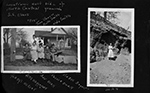 Location east side of North Central grounds S.S. class 1915 Jane Bowen, Ruth Smith, Nola Smith, Gladys Mercer, Alta Waggoner, Ann Doak, Nellie Doak, Isabel Bogart / Helen 1918