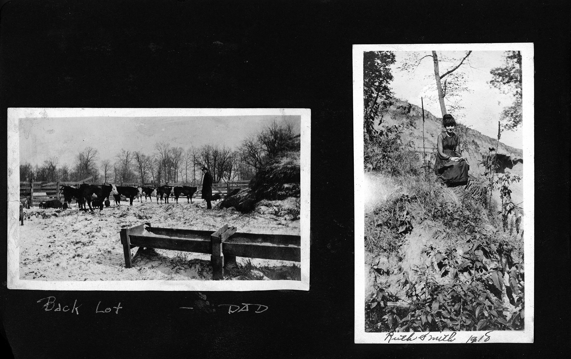 Back lot - Dad / Ruth Smith 1918
