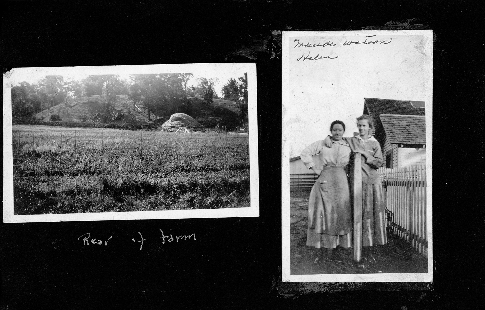 Rear of farm / Maude Watson - Helen