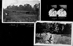 Back of little green house / Hazel Harris / Helen