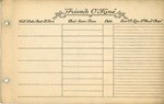 Friends O Mine page - blank