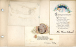 Cards - Congratulations from Mrs Flossie Halcomb. Easter from Cousin Ettie.