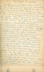 Handwritten letter - My First Christmas 26