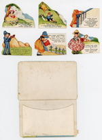 contents of the card - six nursery rhymes - from Cousin Marie