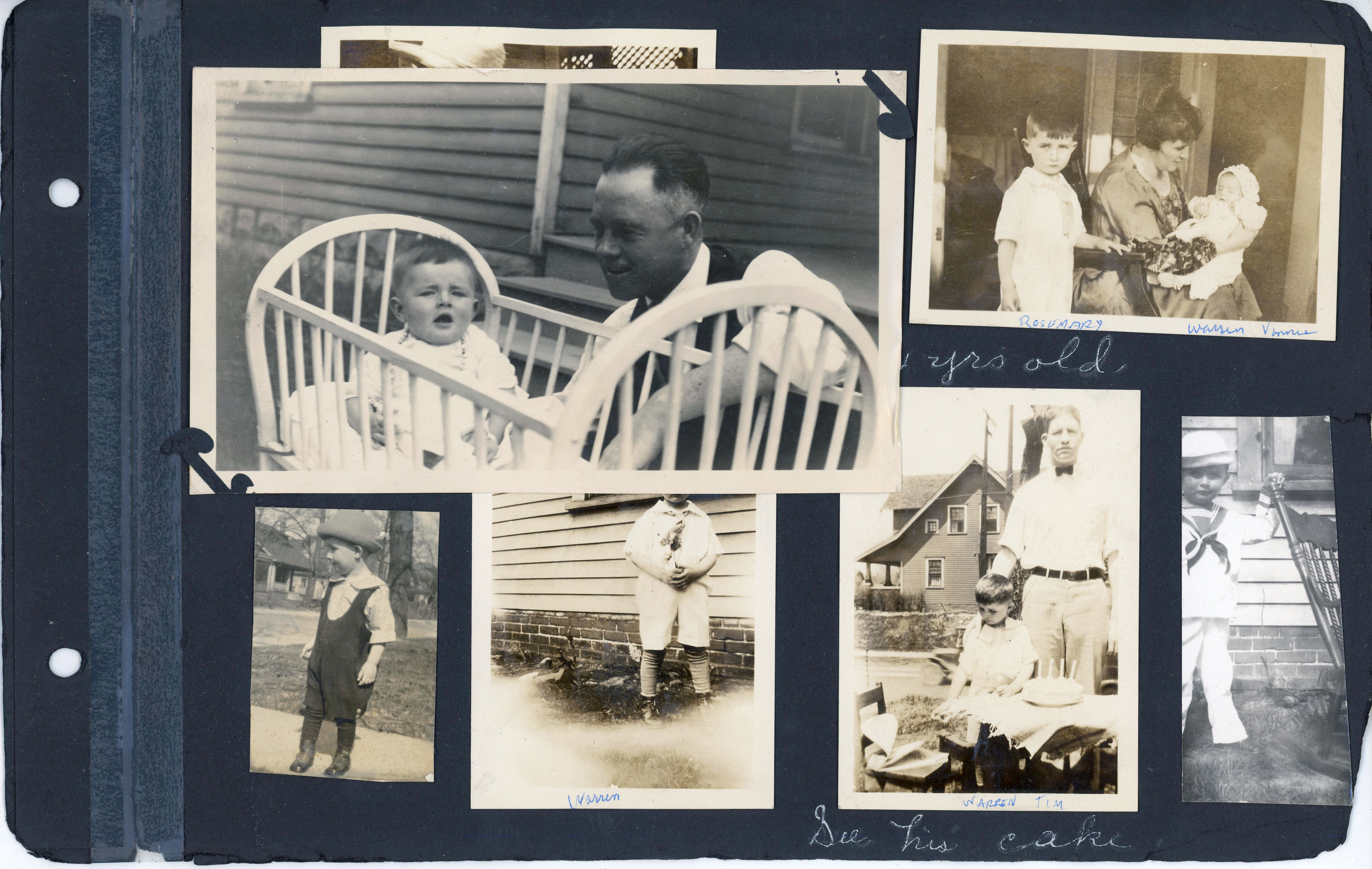 Curt and Warren - 1922. 