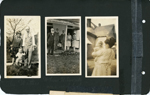 The Witters. When uncle Everett was wedded (1927). Vonnie holding Rosemary.